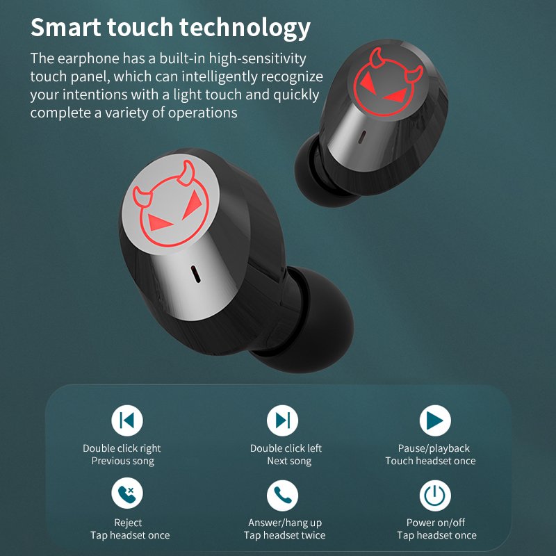 Casti Bluetooth Wireless iQuality Buds Mate 23